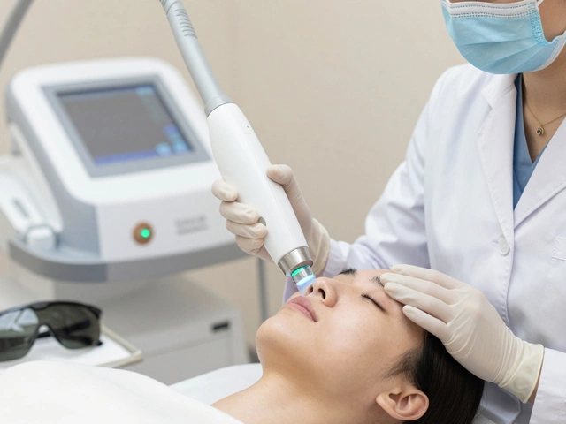 Как действует лазер на кожу лица: механизм, эффекты и что происходит во время процедуры