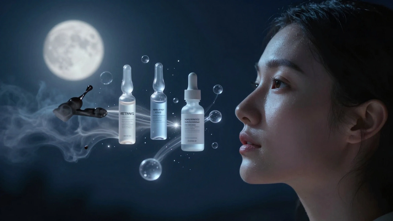 Что лучше наносить на лицо на ночь: эффективные средства и правила применения