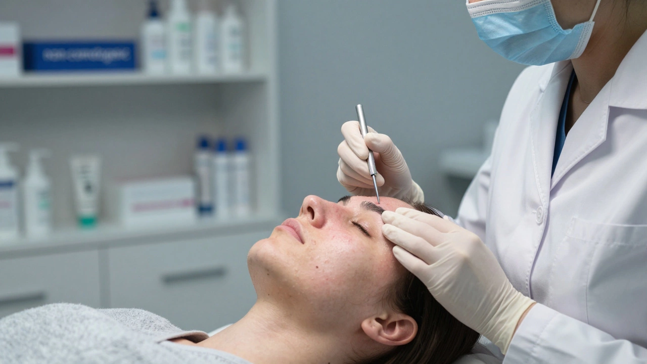 Какие процедуры можно делать у косметолога при акне?